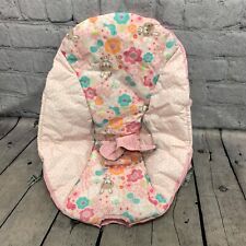 Chad Valley Baby Bouncer Fabric Seat Pink Butterflies Flowers