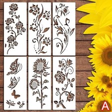 Large Flower Stencils Reusable