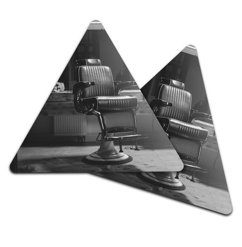 Triangle coaster bw - coaster,
