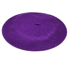 Van Der Linn Plain Beret Unisex Wool Warm French Hat