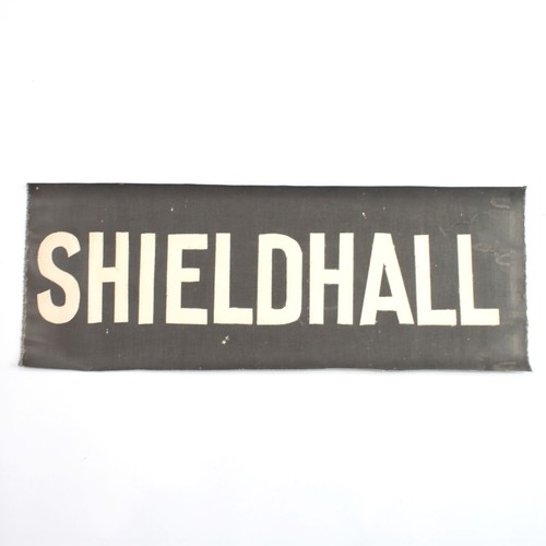 Shieldhall tram destination