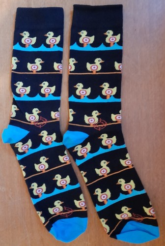 Novelty duck socks carnival - novelty,