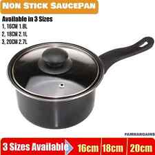 Non Stick Sauce Pan with Glass