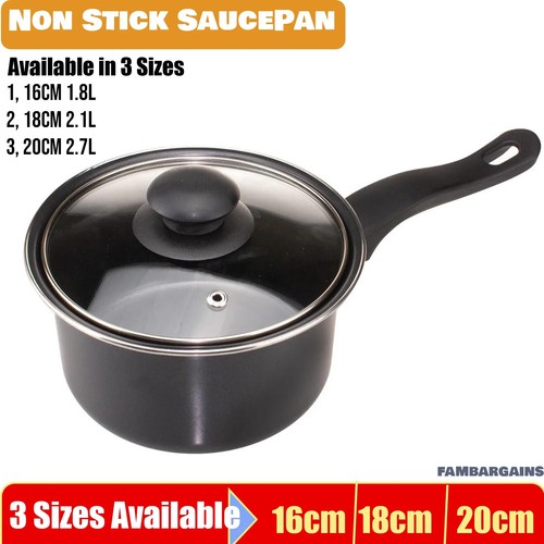 Non stick sauce pan with - non,