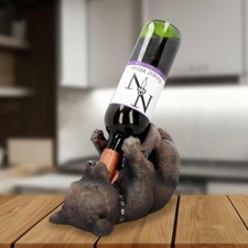 Staffordshire Bull Terrier Dog Guzzler Wine Bottle Holder Pet Gifts Nemesis Now