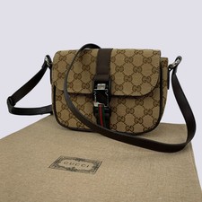 Gucci GG Monogram Canvas Web
