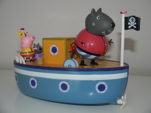 Peppa pig pirate ship with - pirate,