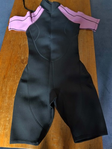 Wet suit shorty pink size - wet, pink,
