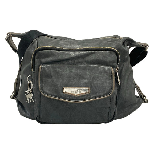Kipling black bronze leather - kipling,