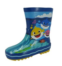 Baby Shark Kids Rubber Wellies