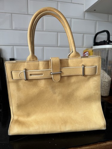 Furla vintage butter yellow - furla,