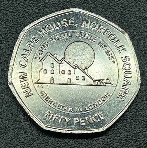 Gibraltar 2018 50p - , calpe