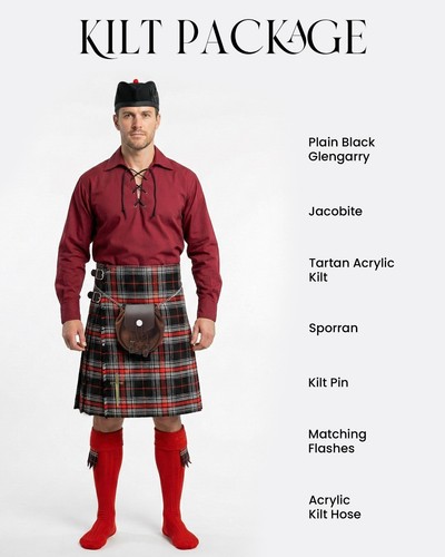 Pieces scottish kilt for - 7,