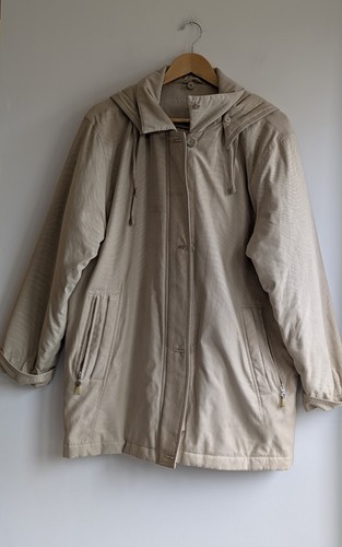 Astraka womens beige coat size - womens,
