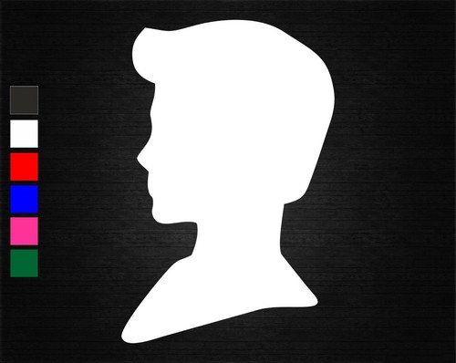 Ken head barbie vinyl decal - barbie,