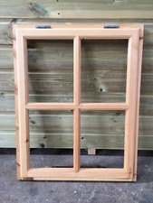 Shed window timber - shed,