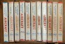observer books aircraft. 1960s. 11 books