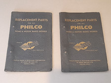 PHILCO REPLACEMENT PARTS FOR