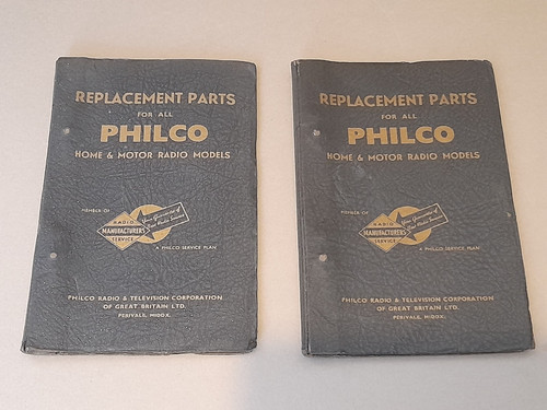 Philco replacement parts for - parts,