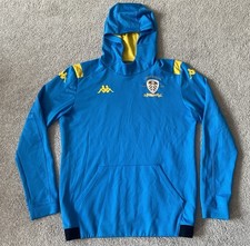 Leeds United Player Issue Centenary Football Shirt Kappa L Hoodie 2019 2020 