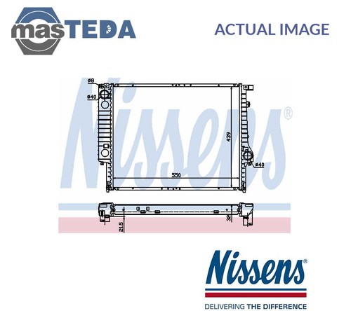 60619a engine cooling radiator - cooling,