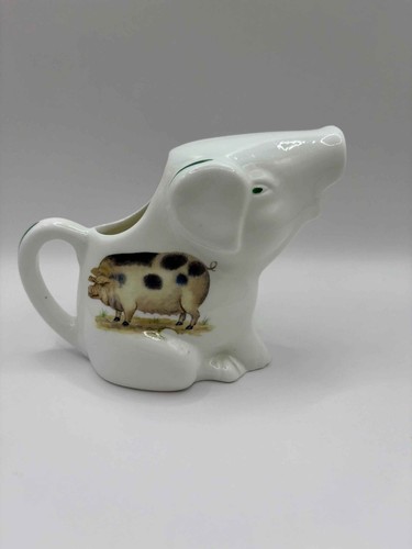 Vintage ceramic pig jug ideal - pig,
