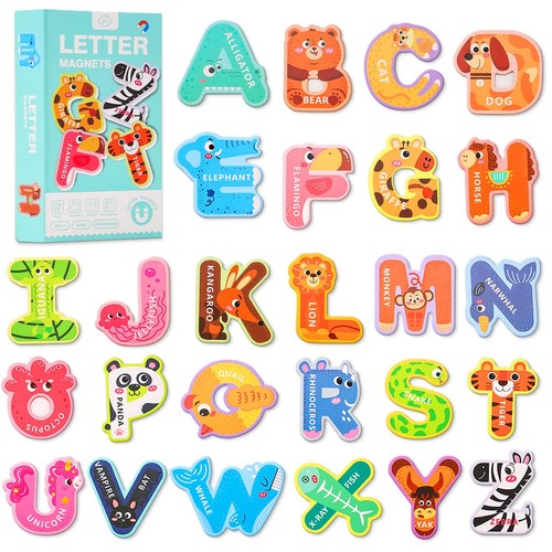 Magnetic letters large size - magnetic,