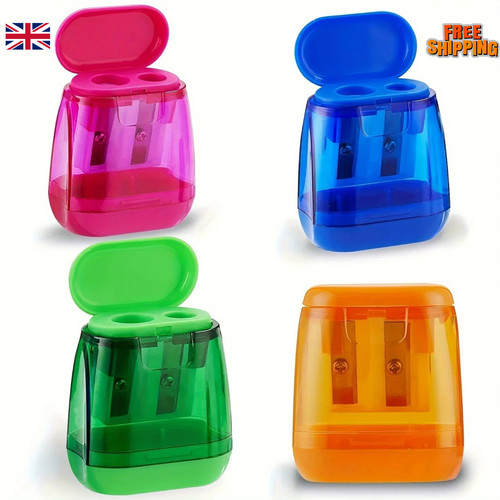 Dual hole pencil sharpener - hole,