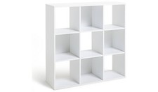 Squares 9 Cube Storage Unit - White
