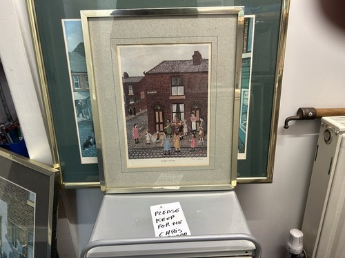 Framed tom dodson signed print - tom,