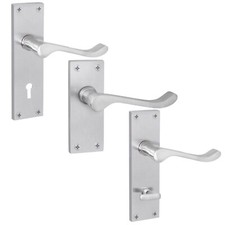 Door Handles SATIN CHROME