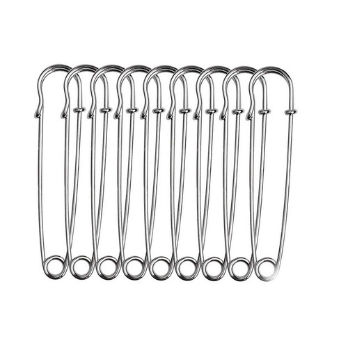 20pcs large 50mm safety - 50mm, pin