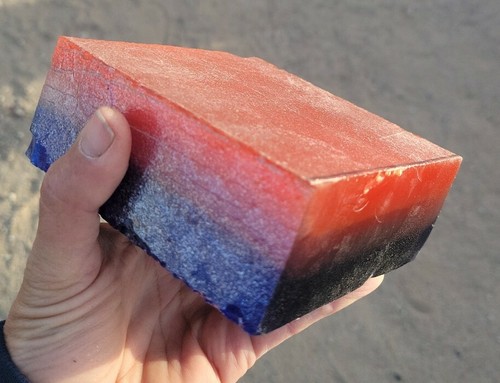 Flint knapping fiber optic - fiber,