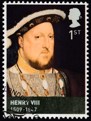 King henry v111 illustrated - henry, on