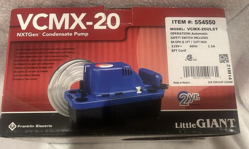 New little giant - new, vcmx-20ulst