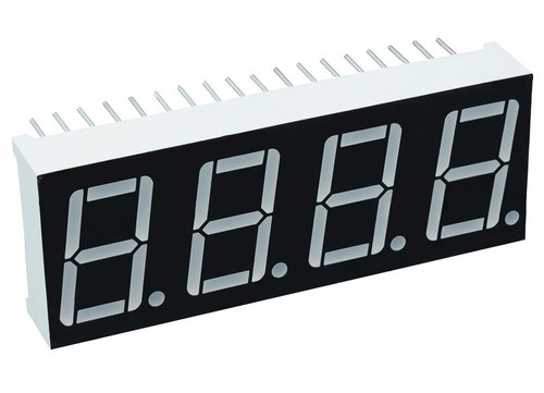 Red 4 digit seven - x,