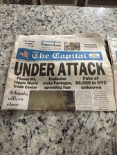 9/11 Newspaper Lot – The