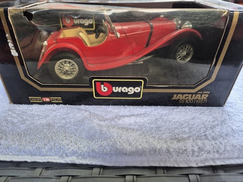 Burago jaguar ss100 1937 - burago,