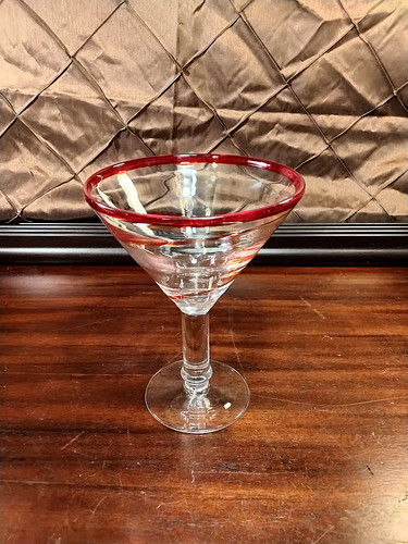 Jumbo 16oz handblown martini - jumbo,