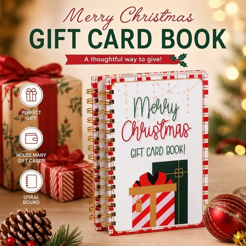Christmas gift card - gift,