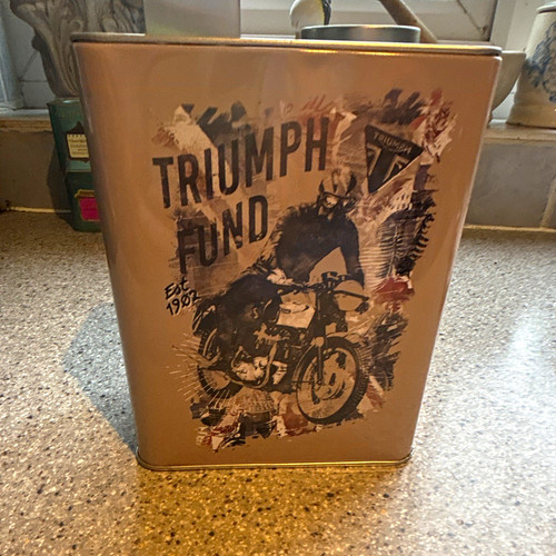 Triumph fund motorcycle metal - triumph,