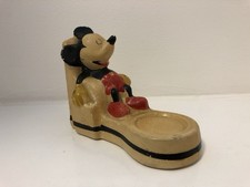 Mickey Mouse Disney Vintage Candlestick Holder Crown Devon 1930's England