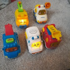 5 x V Tech Toot Toot Various Vehicles - All Working