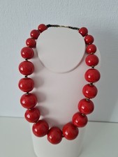 KAZURI Cherry Red Gloss Chunky