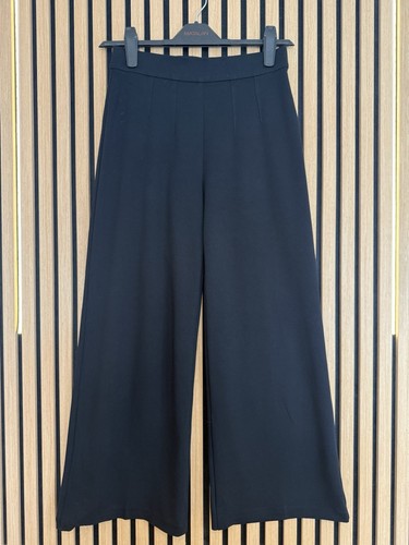 Black wide leg - trousers, uk