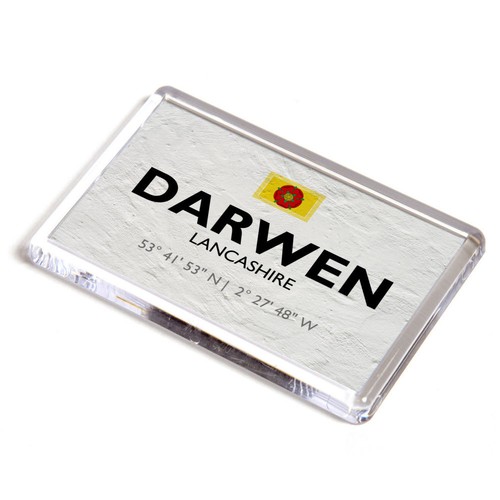 Fridge magnet darwen - magnet,