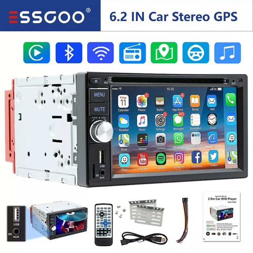 Double din car radio - double,
