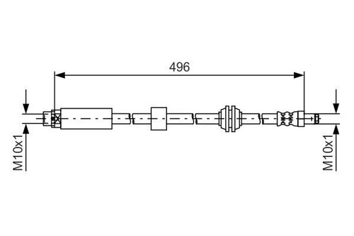 New brake hose for - new,