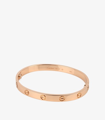 Cartier 18ct rose gold - rose, love