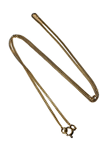 Gold chain necklace top - chain, necklace.